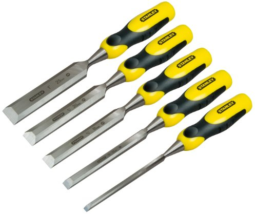 Stanley DynaGrip Stechbeitel-Set, 5-teilig - 6, 10, 15, 20, 25 mm, 2-16-888