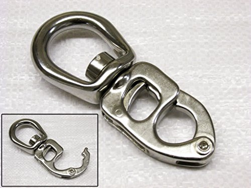 Trigger Swivel Snap Shackle 115MM (Stainless Steel Marine Rigging Release)