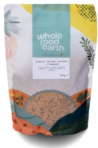 Organic Golden Linseed - Flaxseed - 500g