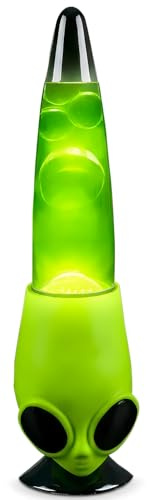 Rhode Island Novelty 13 Inch Alien Head Wax Motion Lamp
