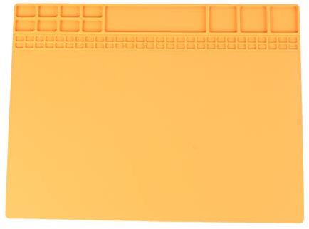 WELDINGER Lötmatte Silikon 30x40 cm hitzebeständig bis 550°C (Lötunterlage)