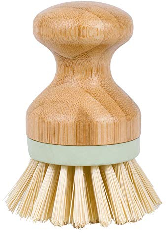 WINBST Dish Brush Wood Dish Brush Set of wooden dish brushes with natural fiber bristles and wooden handle. Wood washing brush