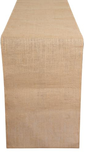 Jahrgang Stil Natürlich Jute Tischläufer 30 cm breit 9 M Rolle Long Leinen Sackleinen Stoff für Hochzeit Dekoration und Mittag oder Abendessen
