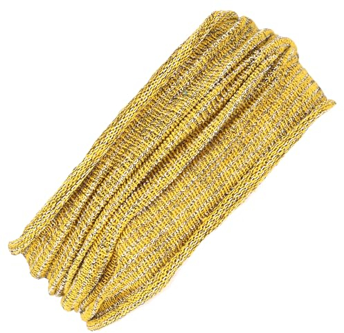 GURU SHOP Magic Hairband, Dread Wrap, Schlauchschal, Stirnband - Haarband Kurkuma, Herren/Damen, Baumwolle