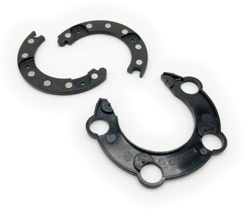 windmeile PAS D17 - Disco magnetico per sensore a pedale KM-DH, 12 magneti, per 22T, adattatore per manovella a 5 bracci, bicicletta elettrica, pedelec 24 V/36 V/48 V