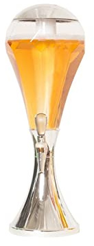 Dispensador de bebidas de cerveza Dispensador de bebidas de torre de cerveza de 3 l con luces LED brillantes de colores y dispensador de torre de cerveza de tubo de hielo for el hogar, Bar, fiesta, Ga