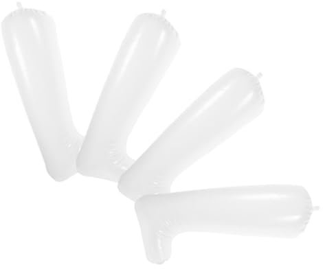 Garneck 2 Pairs Inflatable Boot Shapers PVC Boot Holder Inserts Thickened Mid-High 32cm Easy to Clean Lightweight Prevents Creasing