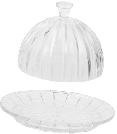 CIYODO Multi-use Dessert Storage Plate for Fruit Bread Cupcakes Wedding Accessory