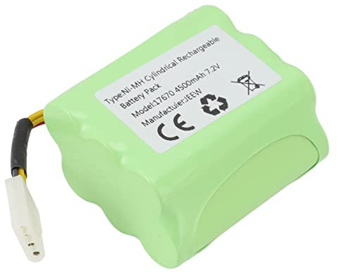 Batteria di Ricambio per Spazzatrice da 4500 MAh Ad Alta capacità per Spazzatrice Neato XV11 XV12 XV14 XV15 XV21, Materiale in Grafite Leggero Ed Ecologico, Compatibile con