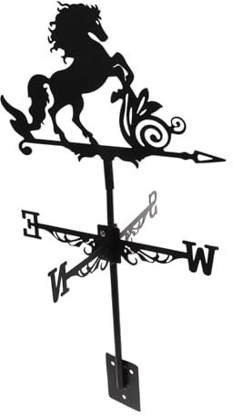 ANDRESLAD Eisen Wetterfahne Wetterfahne Dach Montieren Wind Richtung Anzeige Für Yard Decor