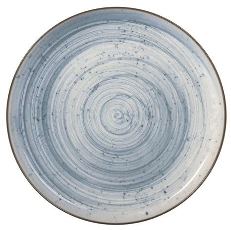 La Mediterránea Assiette de présentation 32cm Swirl 6 pièces
