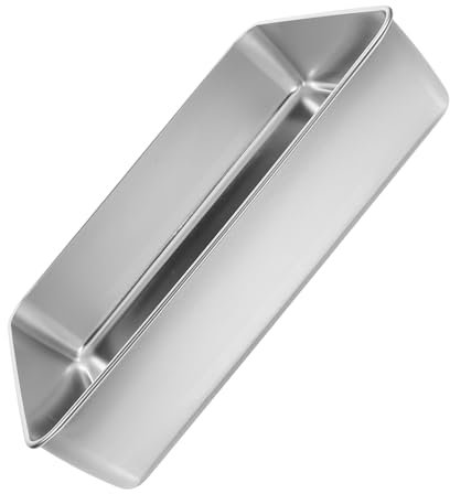 Alipis Molde Rectangular Para Hornear Pasteles Molde Para Hornear De Acero Inoxidable Bandeja Pan Para Pasteles Bandeja Para Asar Comida
