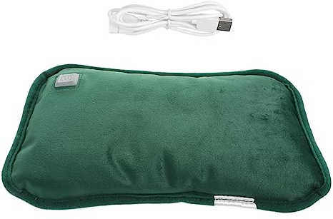 ERINGOGO Elektrischer Handwärmer für Winter Praktischer Heizbeutel mit USB-anschluss Tragbar und Waschbar für Heimgebrauch und Unterwegs
