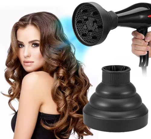 Universal Silicone Diffuser, Curly Hair Diffuser, Portable Curly Hair Diffuser, Foldable Hair Diffuser, Universal Silicone Curling Diffuser, Foldable Curly Hair Diffuser