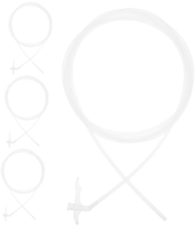 FUTUREORYY 4pezzi Esteso Tubo Prolunga Per Schiuma Spruzzo Sigillante Vuoto Tubi Prolunga Per Sigillante Ricaricabile Ugelli Applicatori Riutilizzabili Per Strumento Applicatore Epossidico
