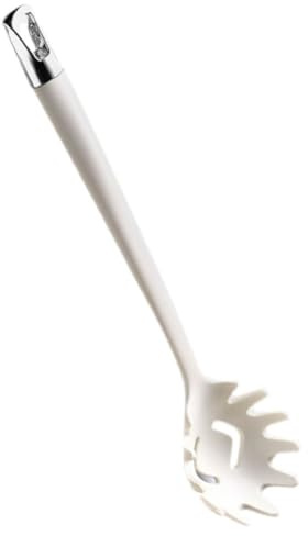 LIFKOME Fourchette à Pâtes en Silicone Résistant Haute Température, Ustensile Cuisine Léger et Creux pour Spaghetti, Louche à Nouilles Pratique, Accessoire Cuisine Indispensable, 1 Pièce