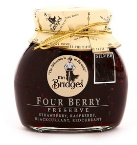 Mermelada de 4 Frutos Rojos Extra fresas grosellas negras frambuesas y grosellas rojas Mrs Bridges