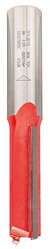 Bosch Accessories Professional Nutfräser (für Holz, Schaft 12mm, Ø12mm, Arbeitslänge 38,1mm, Gesamtlänge 80mm), 2608629365, Mehrfarbig