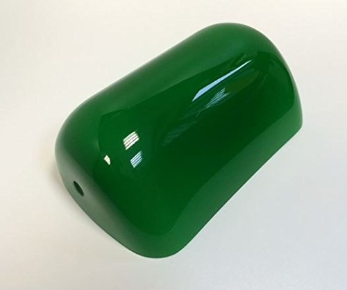 Verre de rechange pour lampe de banquier, abat-jour en verre, abat-jour en verre, abat-jour, verre de rechange pour le style Bauhaus, lampe de table en vert