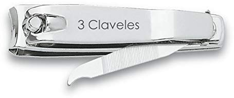 3 Claveles 12416 - Tagliaunghie Con lima, 6 cm