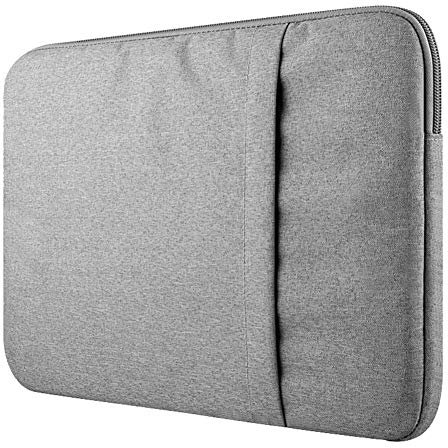 Housse de Protection à 360°pour 12 Ordinateur Portable pour Pochette pour Tablette Portable Ultrabook,Gris Clair