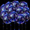 10 Paquetes de Globos LED de 24 Pulgadas, Luminosos para Cumpleaños, Día de San Valentín - Guirnalda de Luces