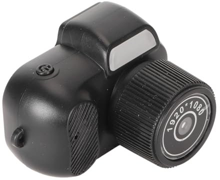 Fotocamera Digitale Mini DV Portatile 1080P Display da 0,96 Pollici Mini Videoregistratore DSLR con Risoluzione 3760x2128, Materiale ABS per Esterni