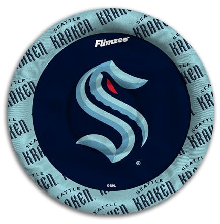 YouTheFan NHL Seattle Kraken Flimzee Bean-Bag Flying Disc