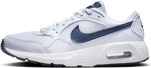 Nike Air Max Sc (GS) - Scarpe Basse da Calcio, Taglia 37,5 EU, Colore: Grigio, Football Grey Summit White Midnight Navy, 37.5 EU