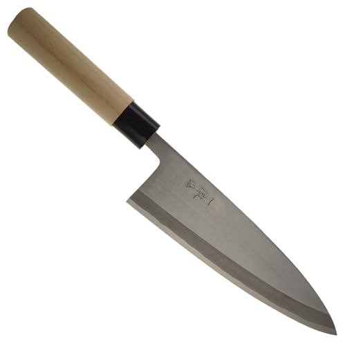 Generico Deba giapponese coltello da cucina Ittetsu Forge-saldato Shirogami 2 IJF-11110 21 cm