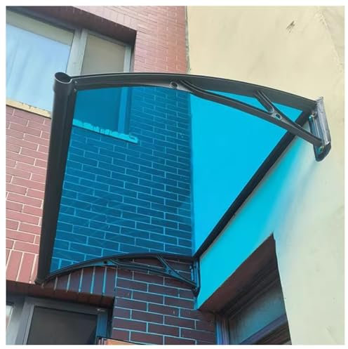 Tettoia Per Porta D'ingresso in Alluminio con Grondaia Tettoia Per Porta D'ingresso Tettoia Per Finestra con Staffe Metalliche Pensilina Tettoia Per Terrazza Esterna Tettoia Per Porta D'ingresso Per P