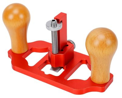 Oreilet Cepilladora de Madera Manual, Cepilladora Madera Mano Pequeña, Herramienta de Carpintería Mano, Carpintero, Carpintería, Plano de Limpieza Inferior para Alisar Superficies