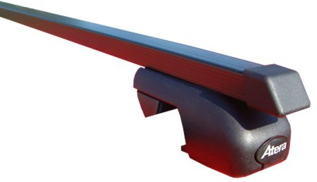 Atera 043137 PKW Dachträger Signo ASR - Reling-Träger für Autos mit offener Dachreling - Stahl 137 cm