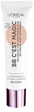 L'Oréal Paris BB C'est Magic BB Cream 03 Moyen Light avec extrait de figure hydratante et antioxydant, 03 m Light