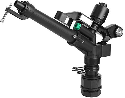 Oumefar Bewässerungswerkzeug Sprinkler Bewässerungssprinkler 1, 5 Zoll bis 1 Zoll Rotierender Sprinkler 360 Grad für landwirtschaftliche Bewässerung