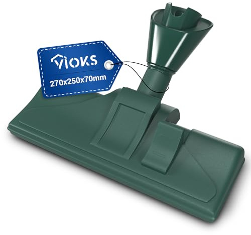 VIOKS Kombidüse Staubsaugerdüse Ersatz für Vоrwerk Kobold 130 131 135 136 140 für Teppich- und Hartfußböden Staubsaugerbürste Bürste Zubehör für Staubsauger