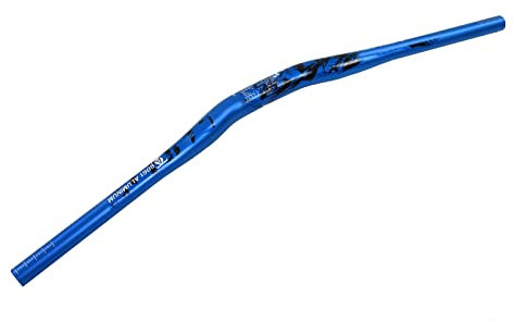 Alomejor 31,8 mm Mountainbike-Lenker, Aluminiumlegierung Mountainbike Fahrrad Lenker extra lang 720 mm Blau
