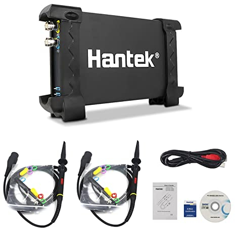 6022BE - Oscilloscopio virtuale con larghezza di banda 20 MHz, oscilloscopio portatile a 2 canali