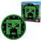 SRV Hub Minecraft Horloge Murale éducative pour Enfants, 25 cm, à Son Minimal pour Apprendre Les Enfants, Cadran coloré, Quart de marquage, analogique pour Enfants garçons à