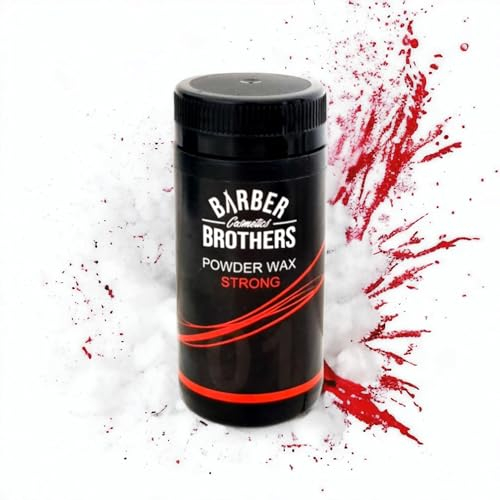 Barber Brothers - Hair Powder Wax Hair Styling Hair Polvere Cera Volume Sytling Cipria, effetto opaco