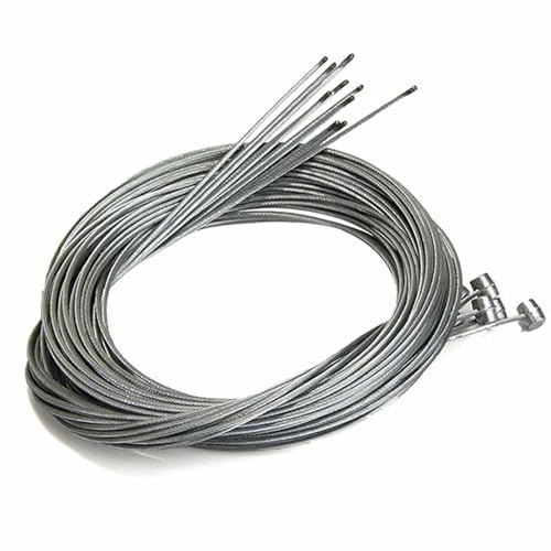 RSYHVG 10 PCS Universal Inner Bike Brake Cable, 1.75m Bicycle Brake Inner Wire Cable for Mountain and Road Bike, Inner Wire Cable Replacement for Bicycle MTB
