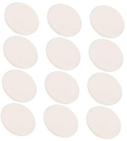 UPKOCH 15stücke Weiche Velours-puderquasten für Make-up Runde Ergonomische Form Vielseitig Einsetzbar für Puderanwendung Leicht und Praktisch für Hause und Unterwegs