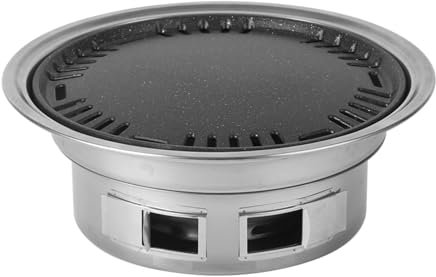 Piccola Griglia Rotonda Per Griglia Barbecue, Griglie Per Barbecue Per Barbecue, Barbecue Per Campeggio, Picnic, Escursionismo, Cortile E Cucina Da Tavolo(40cm/15.7in)