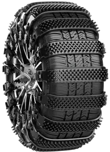Catene da Neve per Auto per Opel Meriva B Opel Mokka X, Catene da Neve Antiscivolo per Auto Catene da Neve per Pneumatici Catena da Neve per Auto Fascette da Neve per Auto,20pcs-Black