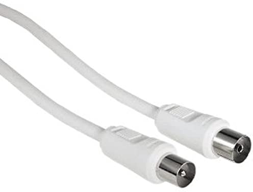 Hama Antennen-Kabel Koax-Stecker - Koax Kupplung 1,5 m