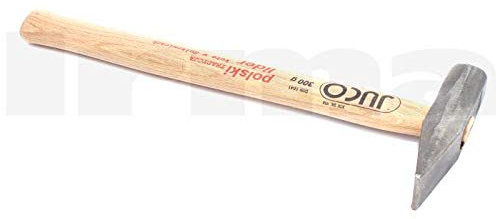 BSD Marteau d'Ingénieur 2000g - Marteau à Poignée en Bois, Marteau de Serrurier