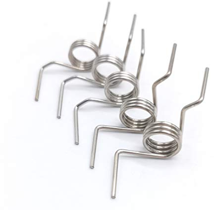 5 Stück Französische Tür Kühlschrank Feder DA81-01345B kompatibel mit Modellen RF267AFWP RF267HERS RF268ABBP RF268ABPN RF268ABRS RF268ABWP RF26VABWP RF26XAEBP RF26XAERS RF26XAEWP