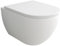 Alpenberger WC mit Bidet Funktion | Dusch WC Spülrandlos mit Intimdusche | Taharet WC Kloschüssel mit Toilettensitz + Schallschutz | Wand WC mit Nano | Hänge WC Set Passend Geberit