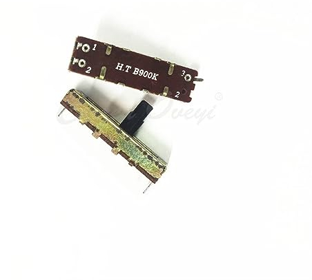 JMORCO 10 Teile/los Nähmaschine fuß HT 3,5 cm einzigen gemeinsamen B900K gerade schiebe Potentiometer Griff länge 10 MM Auf Lager