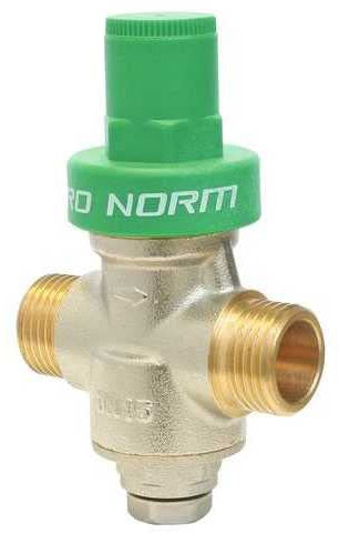 Somatherm - Réducteur de pression chauffe-eau - Réducteur de pression à piston PRONORM - Mâle 3/4 (20/27) - maxi 10 bars - Somatherm